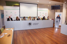 Presentación de la XX edición del Fancine de la Universidad de Málaga. Rectorado. Noviembre de 2010