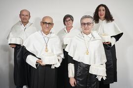Foto de grupo. Toma de posesión del Rector de la Universidad de Málaga y su equipo de gobierno. Paraninfo. Marzo de 2024