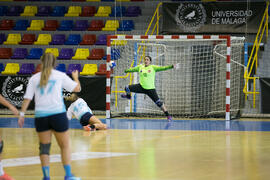 Partido Universidad de Akdeniz - Universidad de Málaga. Categoría femenina. Campeonato Europeo Universitario de Balonmano. Antequera. Julio de 2017