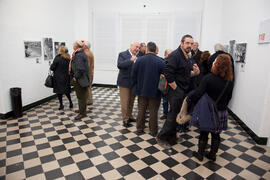Inauguración de la exposición "Málaga 1963. Una mirada fotográfica a la ciudad de hace 50 años", en la Térmica. Febrero de 2014