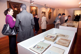 Inauguración de la exposición "Málaga Moderna siglos XVI, XVII y XVIII". Rectorado. Marzo de 2011