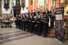 Concierto de Navidad de la Coral Sancti Petri homenaje a la Facultad de Económicas. Iglesia de los Mártires. Diciembre de 2015