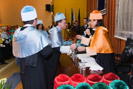Investidura de nuevos doctores por la Universidad de Málaga. Paraninfo. Diciembre de 2009