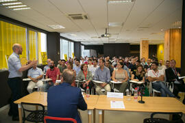 Ponencia de Raf Gaseman. Curso "UnBlockingChain Summer: descifrando la cadena de bloques". Cursos de Verano de la Universidad de Málaga. Málaga. Julio de 2018