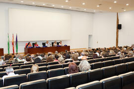 Clausura de la XIX edición del Curso Aula de Mayores de la Universidad de Málaga. Paraninfo. Junio de 2014
