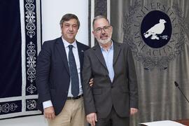 Toma de posesión de Ignacio Rafael Otero Cambeses como nuevo Director de Comunicación, Imagen y Medios Digitales de la Universidad de Málaga. Edificio del Rectorado. Abril de 2024