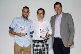 Entrega del premio a mejores equipos y deportistas de la 45ª Edición del Trofeo Rector de la UMA . Gala del Deporte Universitario 2019. Escuela Técnica Superior de Ingeniería de Telecomunicaciones. Junio de 2019