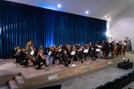 Concierto de Bandas Sonoras de la 30 edición de Fancine de la Universidad de Málaga. Auditorio de la Escuela Técnica de Ingeniería de Telecomunicaciones e Informática. Noviembre de 2020
