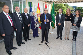 Inauguración de la Oficina de la Universidad de Sharjah, Emiratos Árabes. Jardín Botánico. Noviembre de 2015