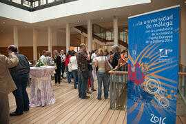 Visita anual de la conferencia de la RedOTRI en el centro histórico de Málaga. Rectorado. Junio de 2010