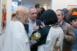 Inauguración de la sala de exposiciones "Espacio Cero" en el Contenedor Cultural. Campus de Teatinos. Abril de 2019