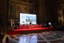 Intervención de Miguel Ángel Castro. Apertura del Curso Académico 2022/2023 de la Universidad de Sevilla y entrega de su medalla de oro a la Universidad de Málaga. Iglesia de la Anunciación, Sevilla. Septiembre de 2022