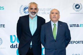 Photocall. Gala del Deporte Universitario 2019. Escuela Técnica Superior de Ingeniería de Telecomunicaciones. Junio de 2019