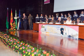 Acto de Clausura del 3º Congreso Internacional de Actividad Físico-Deportiva para Mayores de la Universidad de Málaga. Palacio de Ferias y Congresos de Málaga. Marzo de 2009