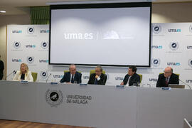 Acto de la Fundación Lágrimas y Favores. Entrega de los Premios de Investigación de la Cátedra de Estudios Cofrades. Rectorado. Abril de 2019