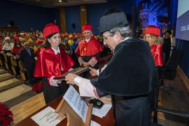Investidura de Emilia Casas Baamonde como Doctora "Honoris Causa" por la Facultad de Derecho de la Universidad de Málaga. Paraninfo. Noviembre de 2022