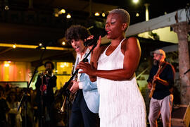 Concierto de Free Soul Band. Festival solidario en los Baños del Carmen. Cursos de Verano de la Universidad de Málaga. Málaga. Julio de 2019