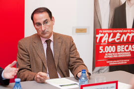 Presentación "Becas Santanter CRUE CEPYME: Prácticas Profesionales en Empresa". Rectorado. Noviembre de 2012