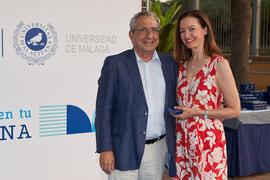 Homenaje al personal jubilado o que cumple 25 años de servicio en la Universidad de Málaga. Jardín Botánico. Junio de 2022