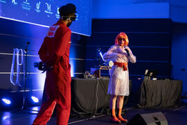 Gala Inaugural de la 30 edición de Fancine de la Universidad de Málaga. Cine Albéniz. Noviembre de 2020