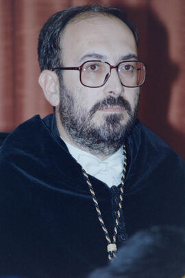 Apertura del Curso Académico 1994/1995 de la Universidad de Málaga. Paraninfo. Octubre de 1994