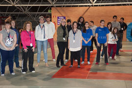 Congreso de deporte del 5º Congreso Internacional de actividad físico-deportiva para mayores de la Universidad de Málaga. Complejo Polideportivo Universitario. Marzo de 2013