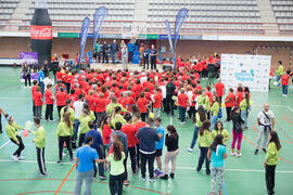 Muestra de prácticas con mayores. 7º Congreso Internacional de Actividad Física Deportiva para Mayores. Escuela Técnica Superior de Ingeniería de Telecomunicaciones y de Informática. Noviembre de 2017