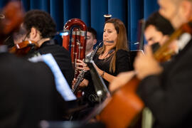 Concierto de Bandas Sonoras de la 30 edición de Fancine de la Universidad de Málaga. Auditorio de la Escuela Técnica de Ingeniería de Telecomunicaciones e Informática. Noviembre de 2020