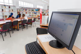Biblioteca de Derecho "Alejandro Rodríguez Carrión". Campus de Teatinos. Octubre de 2012