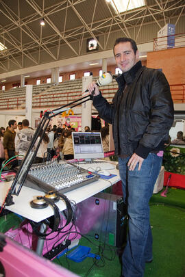 Jornadas de Puertas Abiertas de la Universidad de Málaga. Complejo Polideportivo Universitario. Marzo de 2010