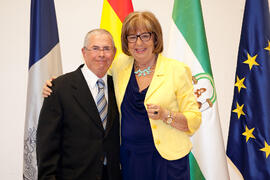 Homenaje al personal que cumple 25 años al servicio de la Universidad de Málaga y personal jubilado. Paraninfo. Julio de 2014