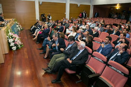 Asistentes. Conmemoración del 30 Aniversario de la Oficina de Transferencia de Resultados de Investigación de la Universidad de Málaga (OTRI). Edificio del Rectorado. Mayo de 2019