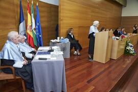Laudatio de Asunción Rallo Gruss. Investidura como "Doctores Honoris Causa" de Antonio García Berrio y Pilar Palomo Vázquez por la Facultad de Filosofía y Letras de la Universidad de Málaga. Edificio del Rectorado. Junio de 2024