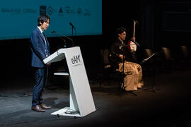 Concierto de Seiyu Oyama. Apertura del Curso Académico 2019-2020 de la Escuela Técnica Superior de Arquitectura de la Universidad de Málaga. Teatro Cervantes. Octubre de 2019