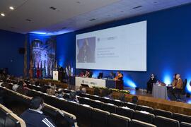 Discurso de Teodomiro López. Investidura de Andrea Goldsmith como doctora "Honoris Causa" por la Escuela Técnica Superior de Ingeniería de Telecomunicación de la Universidad de Málaga. Paraninfo. Octubre de 2024