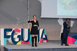 "Dialogando" con Ousman Umar. Facultad de Estudios Sociales y del Trabajo. Marzo de 2020