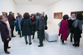 Ambiente en la inauguración de la exposición "Inventario", de Buly. Centro de Arte Contemporáneo Francisco Hernández, Vélez-Málaga. Diciembre de 2018