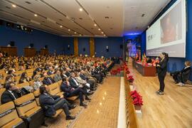 Intervención de Antonio Márquez Prieto. Investidura de Emilia Casas Baamonde como Doctora "Honoris Causa" por la Facultad de Derecho de la Universidad de Málaga. Paraninfo. Noviembre de 2022