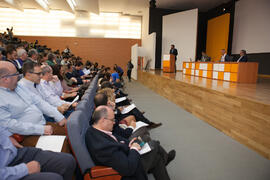 Debate electoral entre los candidatos a Rector de la Universidad de Málaga. Escuela Técnica Superior de Ingeniería Industrial. Noviembre de 2015