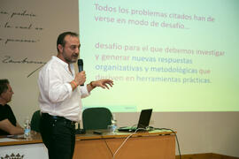 Luis Barriga. Curso "La integración social, reto actual de los Servicios Sociales". Cursos de Verano de la Universidad de Málaga. Vélez Málaga. Julio de 2018