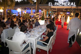 Cena de gala en el restaurante El Palmeral. Olimpiada Española de Economía, Fase Nacional. Puerto de Málaga Muelle 2 El Palmeral de las Sorpresas. Junio de 2015