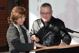 Presentación exposición bibliográfica "León Tolstói. Lúcido fulgor", por el centenario de su fallecimiento. Biblioteca General. Noviembre de 2010