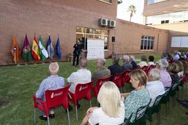 Acto homenaje al personal jubilado de la Facultad de Ciencias Económicas y Empresariales. Campus de El Ejido. Septiembre de 2022