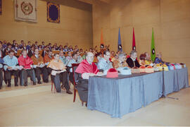 Apertura del Curso Académico 1997/1998 de la Universidad de Málaga. Teatro Cervantes. Octubre de 1997