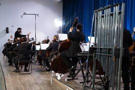 Concierto de Bandas Sonoras de la 30 edición de Fancine de la Universidad de Málaga. Auditorio de la Escuela Técnica de Ingeniería de Telecomunicaciones e Informática. Noviembre de 2020