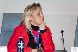 María Victoria Romero Pérez. Acto inaugural del 4º Congreso Internacional de Actividad Físico-Deportiva para Mayores. Escuela Técnica Superior de Ingeniería Informática y Telecomunicaciones. Marzo de 2011