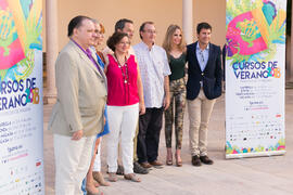 Foto de familia. Cursos de Verano de la Universidad de Málaga. Ronda. Julio de 2018