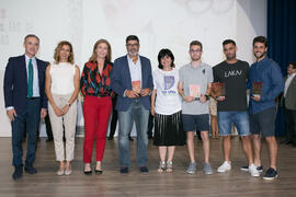 Entrega de títulos del Trofeo Rector. Gala del Deporte Universitario 2018. Escuela Técnica Superior de Ingeniería de Telecomunicaciones. Junio de 2018