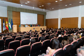 Presentación de la "II Gala Solidaria de Medicina". Edificio del Rectorado. Julio de 2019