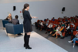 "Dialogando" con Ousman Umar. Facultad de Estudios Sociales y del Trabajo. Marzo de 2020